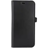 Ginza.se Buffalo iPhone 15 Plus musta nahka MagSerie 3 kortin suojakotelo