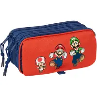 Safta Super Mario 21.5x10x8 Cm Triple Kynäkotelo