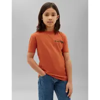 Calvin Klein Calvin Small Chest Print Tee Ss - Orange - 140