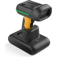 Inateck Barcodescanner 46 Black Kit Wireless 2D (BCST-75X_BLACK)