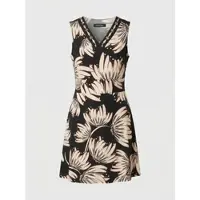 KOROSHI Mekko beige / kirsikanpunainen / musta
