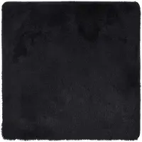 vidaXL Pörrömatto korkeanukkainen NAVARRA musta 120x120 cm polyesteri