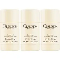 Calvin Klein 3-pack Obsession For Men Deostick 75ml