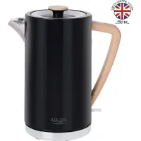 Adler AD 1347w -vedenkeitin, 1,7 l, 2200 W, valkoinen