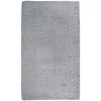 vidaXL Pörrömatto korkeanukkainen NAVARRA hopeanharmaa 60x100 cm