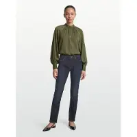 Filippa K Stand Collar Blouse - Green - 34