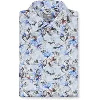 Olymp Comfort Fit Print -kauluspaita
