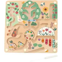 Vilac Magnetic Maze - Harvest In The Garden By Sarah Betz - Beige - ONE SIZE