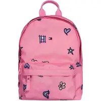 Tommy Hilfiger Päiväkotilaukku - Vaaleanpunainen Daisy M. Tulost - - OneSize - Päiväkotilaukut