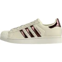 Adidas Originals Matalavartiset tennarit 'Superstar II' ruskea / villanvalkoinen