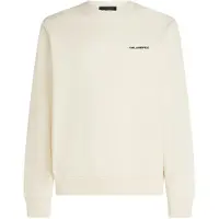 Karl Lagerfeld Collegepaita ' Rue St-Guillaume' kerma / musta