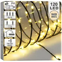 Hobby Hall Joulukuusen valot 120 led 893 cm, Kalėdinė girlianda 120 LED 892,5 cm