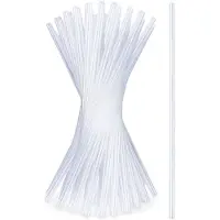 Hobby Hall Juomapillit läpinäkyvät 50 kpl 22 cm, Šiaudeliai skaidri 22 cm 50 vnt.