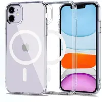 TechProtection iPhone 11 Magmat Kotelo - MagSafe-yhteensopiva - Kirkas