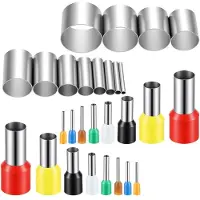 Jojomino Pack of 28 Clay Cutters, Round, Stainless Steel Cookie Cutters, Round, Polymer Clay Clay Tool 20 Sizes for DIY
