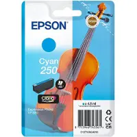 Epson 250 -mustekasetti, 4.8 ml, cyan