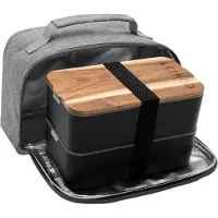 Akinod Bento Lunch Bag Gray