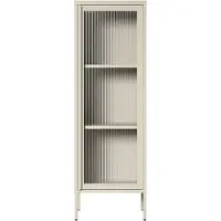 Department Store vitriinikaappi 50 x 150 cm, pebble grey