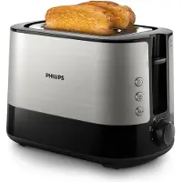 Philips Viva Collection HD2635/90 -leivänpaahdin, 2 viipaleita, musta