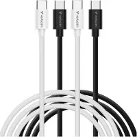 Verbatim – Essentials Sync & Charge USB-C to C Cables 2 pack 1m BLK & WHT (32391)