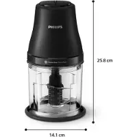 Philips pilkkoja HR1501/00 0,6 l Musta