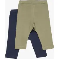 Pippi Baby Leggingsit - Deep Lichen Green - - 74 - Leggingsit
