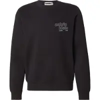 Calvin Klein Jeans Ls Cl 350Terry Sznl Calvin Crew - Black - S
