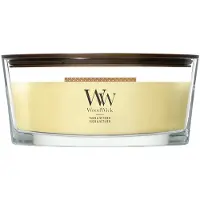 Woodwick Yuzu & Vetiver tuoksukynttilä sisältää puusydämen 453.6 g