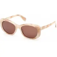 MAX&Co. Max &amp;co MO0155 54/18/140 Kiiltävä beige Etu akryyli NAISILLE MO0155 Aurinkolasit