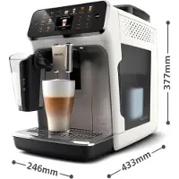 Philips Series 5500 LatteGo EP5545/70 kahviautomaatti - valkoinen