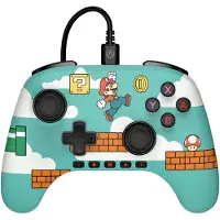 PowerA Switch 2 langallinen peliohjain (Mario)
