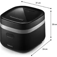 Philips All-in-One Cooker HD3090/80 monitoimikeitin - 1.8 l, musta