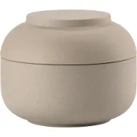 Zone Denmark Sensu purkki kannella Ø10,5x7,5 cm taupe
