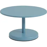 Muuto Linear Steel sohvapöytä Vaalea sininen, Ø70×40 cm