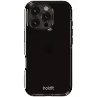 Holdit Seethru iPhone 16 Pro suojakuori (musta)