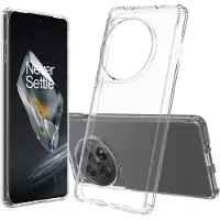 Screenor OnePlus 12 Bumper -suojakuori, läpinäkyvä