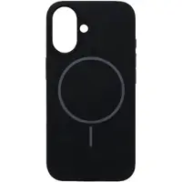 Snapcase iPhone 17 Liquid Silicone -suojakuori, musta