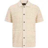 Jack & jones Premium Neuletakki 'JPRBluhamilton' vaaleabeige