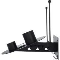 Gray Steel X7 Kypärä-ja Varusteteline Seinälle