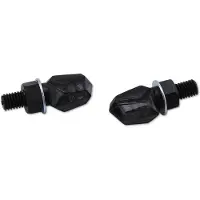 Highsider Smart Tiny LED -merkkivalo runko musta / linssi savustettu (pari), takaosa