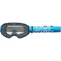 O'Neal B-10 STRIPED Clear Motocross-suojalasit