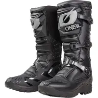 O'Neal RSX Adventure Mustat motocross-saappaat
