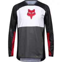 FOX 180 Flow MX-pusero Valkoinen/Punainen/Musta Miehet, size 2XL