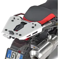 Givi Alu Perälaukkuteline hopea