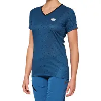 100% Airmatic Slate Blue Naiset Lyhythihainen Polkupyörä Jersey