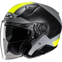 HJC RPHA 31 Chelet MC3HSF Jet-Kypärä Matta/Musta/Antrasiitti/Keltainen M unisex