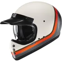 HJC V60 Scoby MC7 Integraalikypärät Valkoinen/Oranssi/Harmaa unisex, size XS