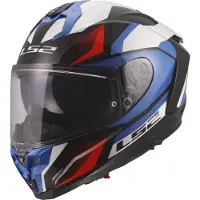 LS2 FF817 Challenger II Viper Integraalikypärät Valkoinen/Sininen/Punainen unisex, size XL