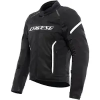 Dainese Air Frame 3 miehet Tekstiilitakki Musta/Valkoinen Miehet, size 48
