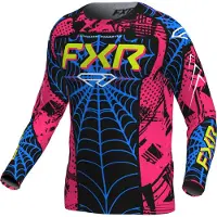 FXR Clutch Arachnid Nuorten motocross-paita